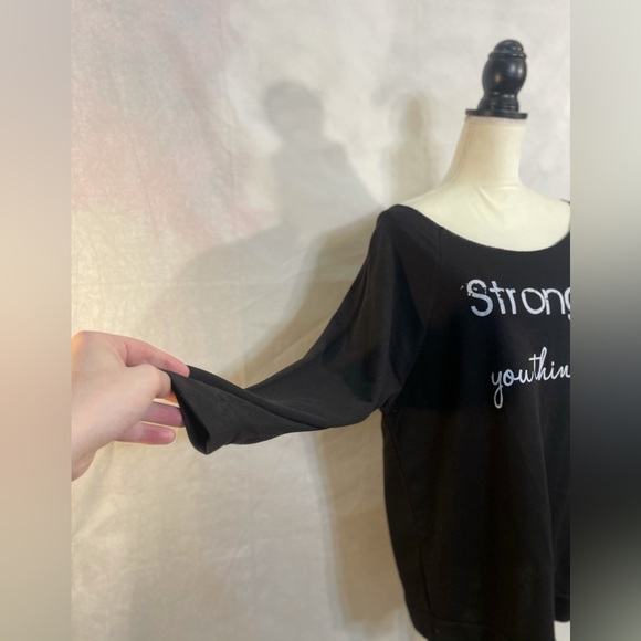 Brand: Next Level Apparel | Color: Black | Long Sleeve| Top | Size: XXL - Picture 7 of 9